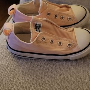 Converse all star pink shoes